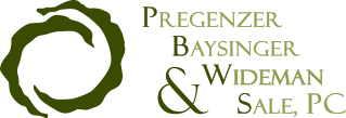 Pregenzer Baysinger Wideman Sale, PC