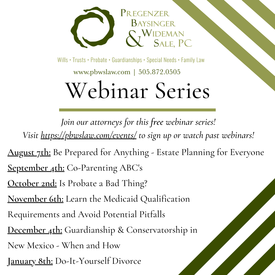 Featured image for “PBWS Law Hosts Free Webinar Series”